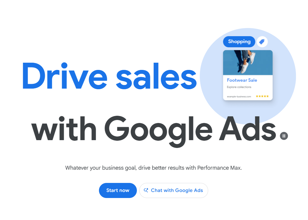 Google Ads - Drive Sales
