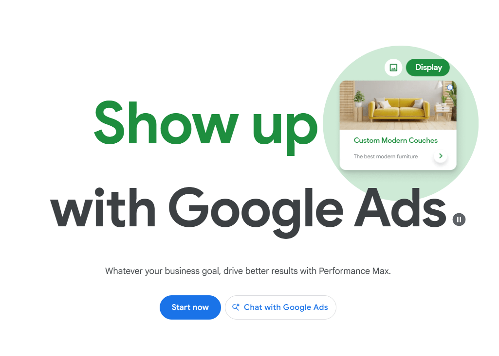 Google Ads - Show Up