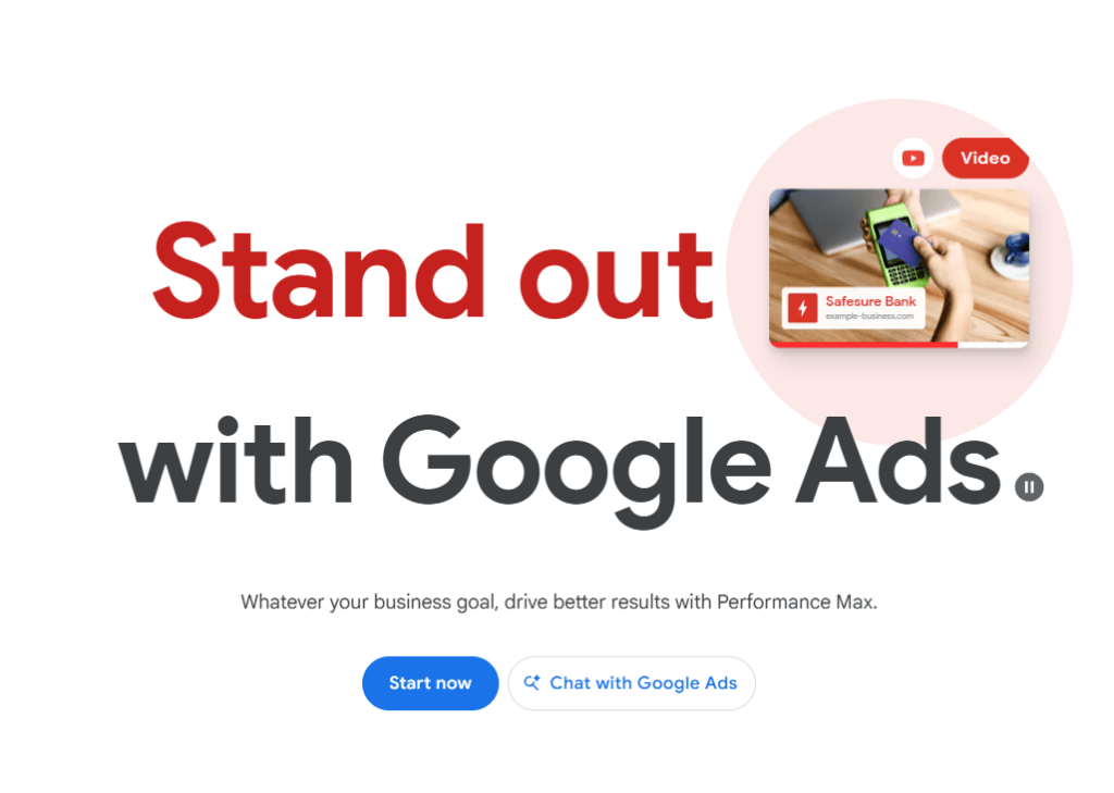 Google Ads - Stand OUt